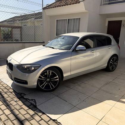 BMW 118i 1.6 SPORT GP 16V TURBO GASOLINA 4P AUTOMÁTICO BMW 118i 1.6 SPORT GP 16V TURBO GASOLINA 4P AUTOMÁTICO